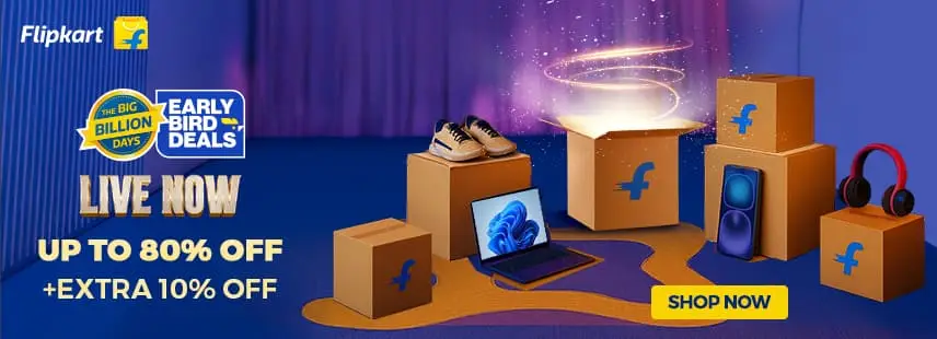 Flipkart Big Billion Days Banner