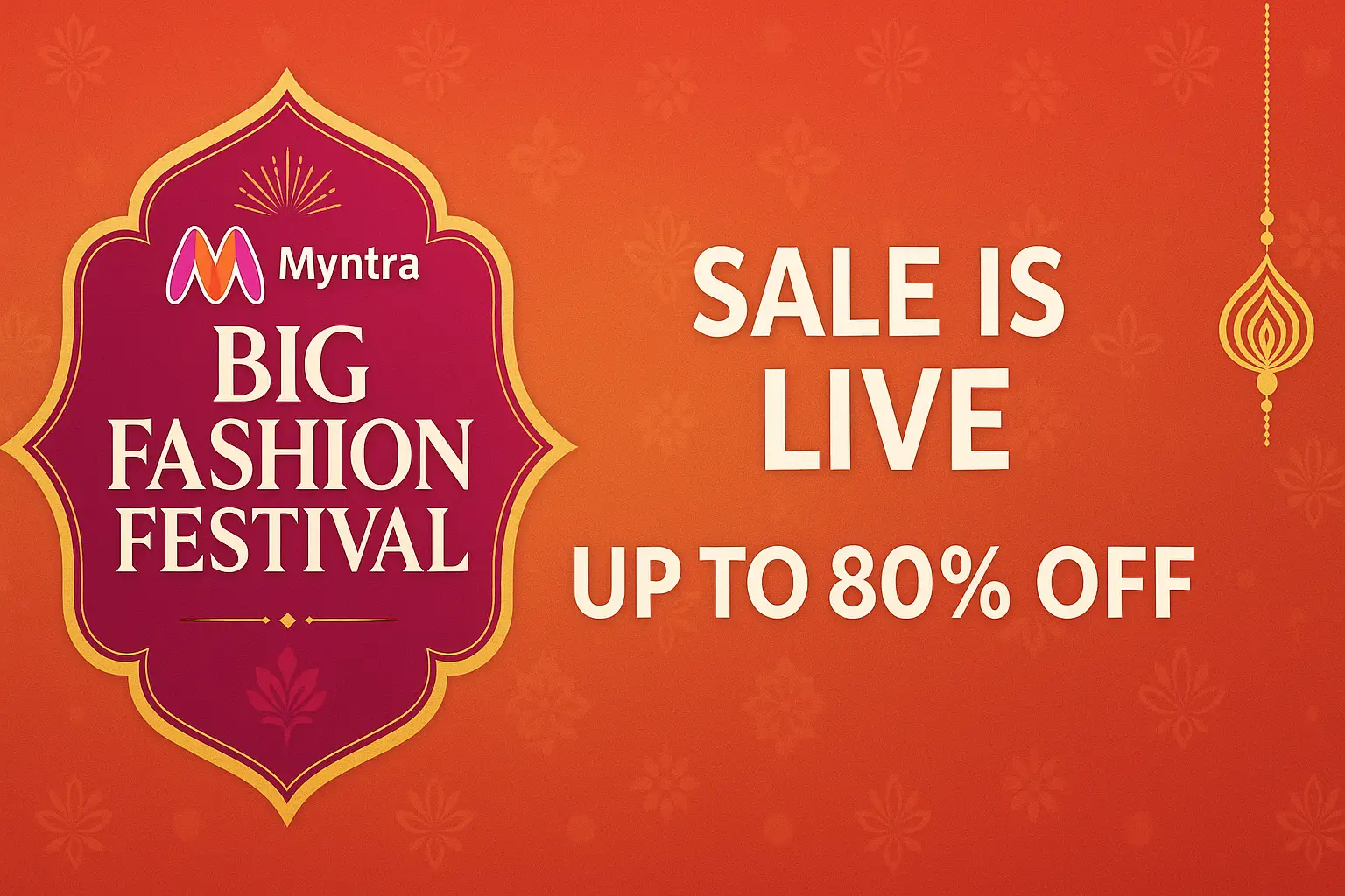 Myntra Sale 2025 Banner
